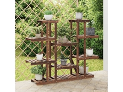 Soporte para plantas de madera maciza de abeto (110 x 25 x 110,5 cm) Wsd868559 Lovely Home