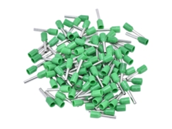2026-kit De 1000 Terminales De Crimpado Aislados Ferrule 16 Awg Conectores De Cable Verde E1510