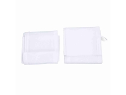 Protector De Cuna Ajustable De Malla Transpirable Para La Seguridad Del Bebé, Cuna Grande, Blanco