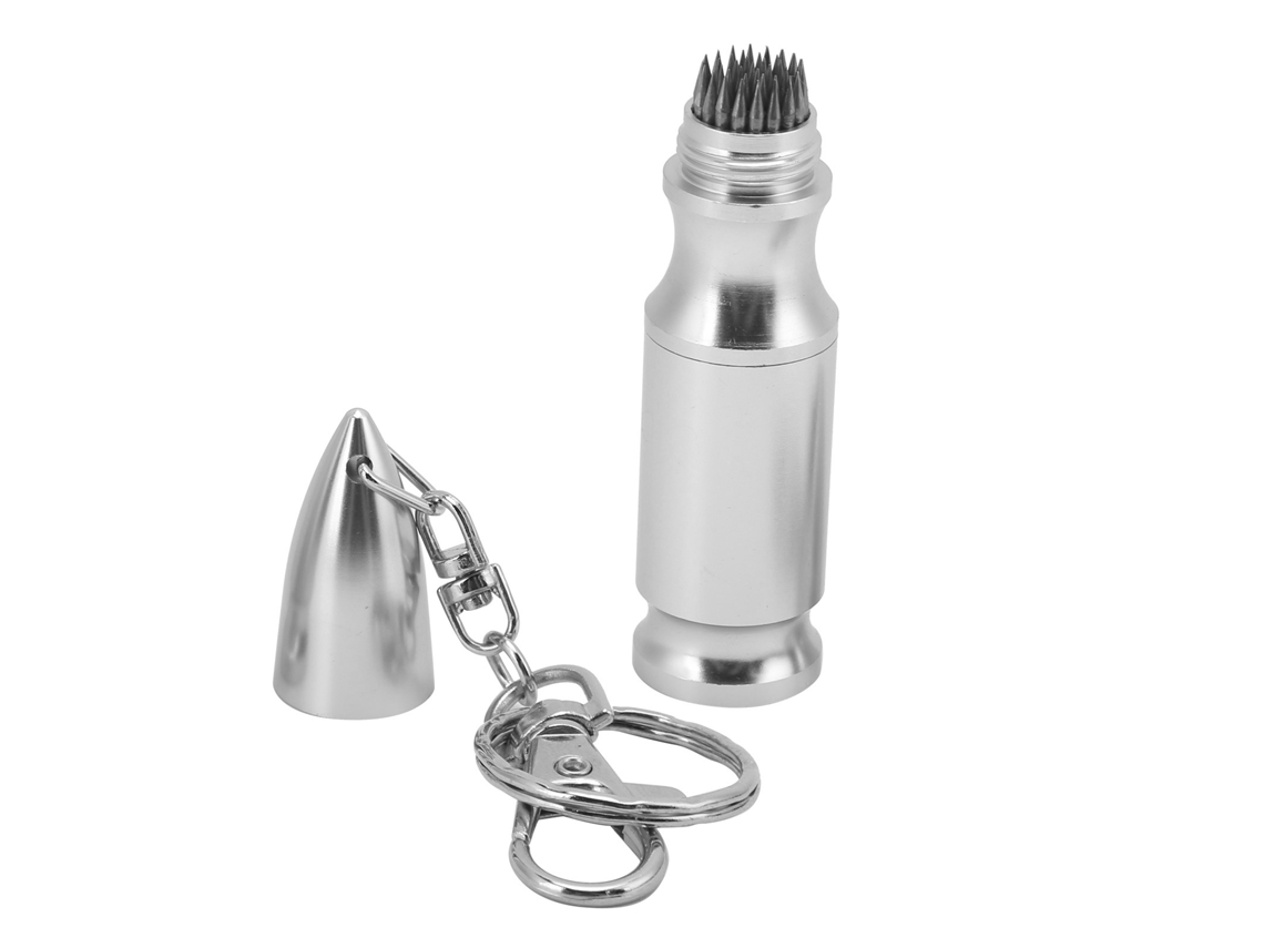 Herramienta Para Reparar Y Dar Forma A Las Puntas De Aluminio De Los Tacos De Billar: Accesorio Práctico Con Soporte Para Llave.