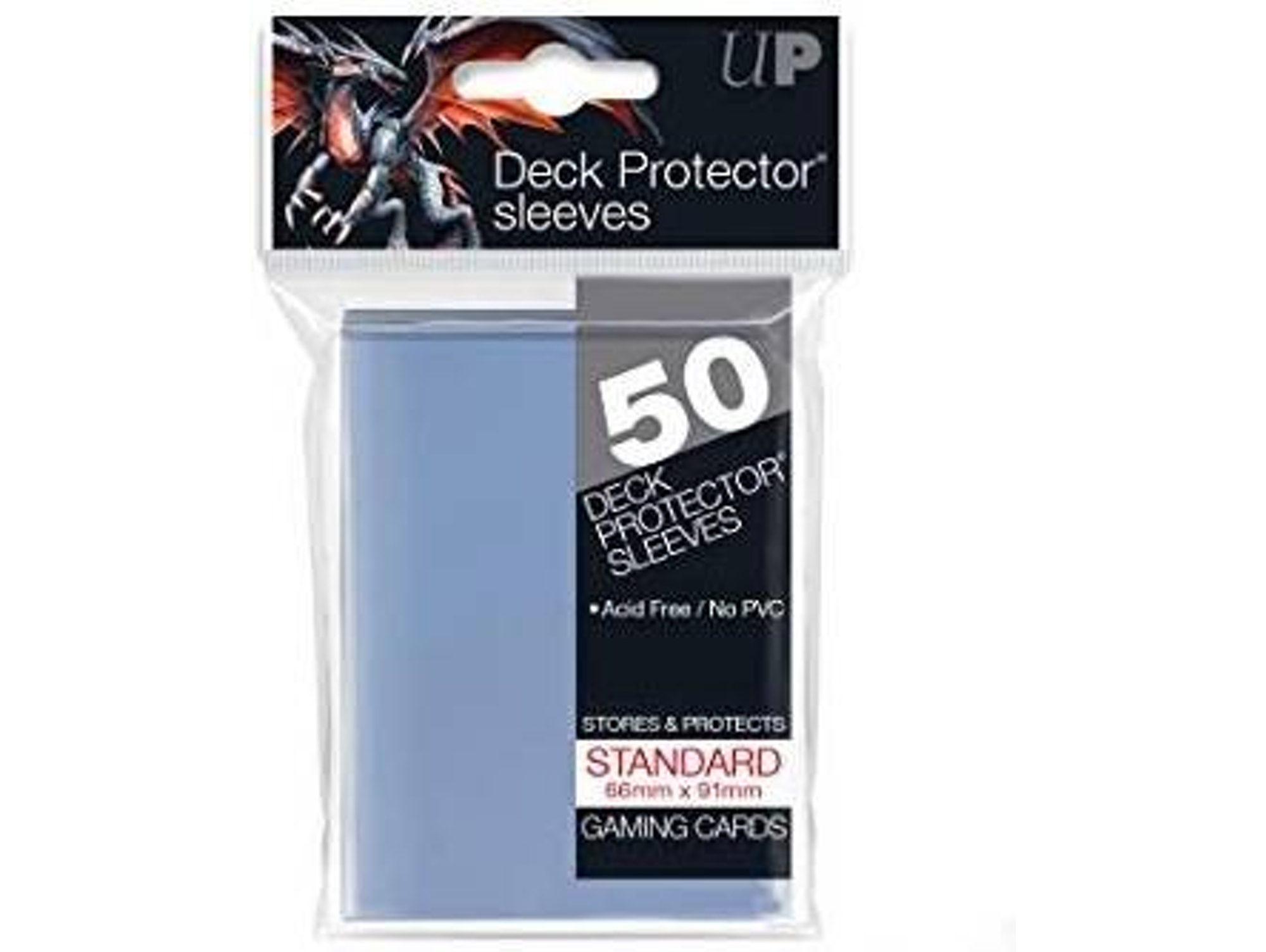 Conjunto de 50 Fundas para Barajas ULTRA PRO Transparente