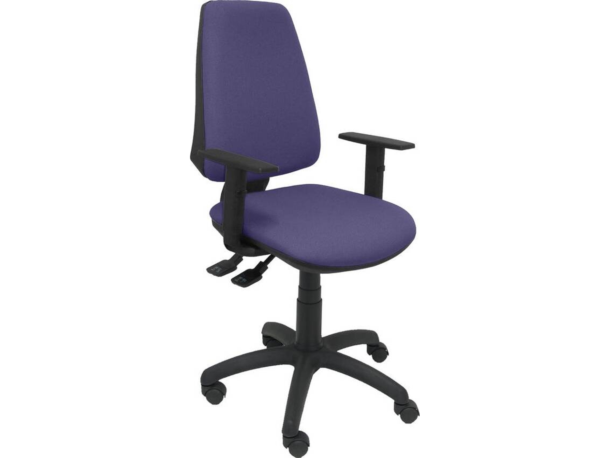 Silla de Escritorio Operativa PYC Elche S Azul BA (Brazos Ajustables - Tejido)