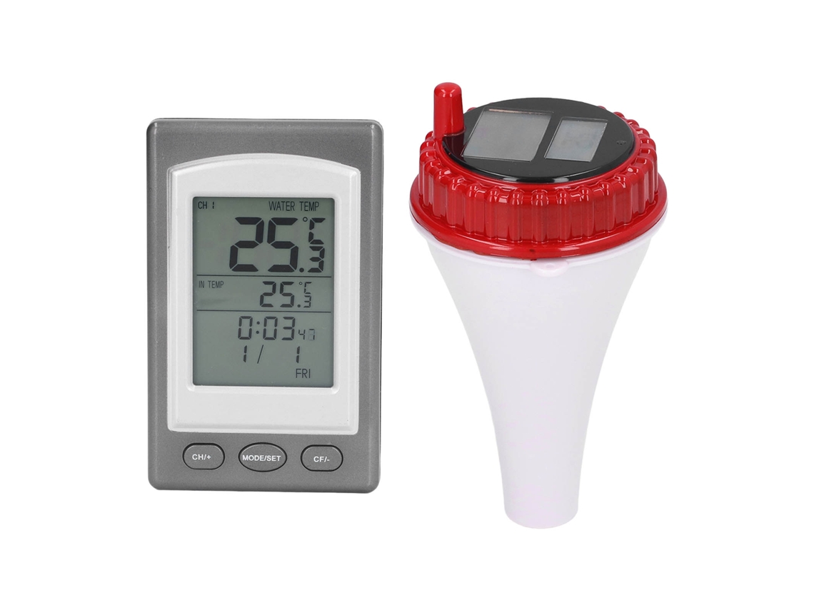 Termómetro Flotante Solar Inalámbrico Para Piscinas Con Pantalla Lcd, Medidor De Temperatura Del Agua.