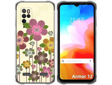 Carcasa Ulefone Armor 12 5G TUMUNDOSMARTPHONE Dibujos Primavera En Flor Multicolor