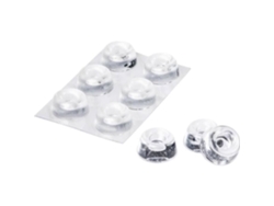3M SJ 5309 Mpcb - Pie adhesivo redondo transparente (22,3 mm x 10,1 mm, 6 unidades)