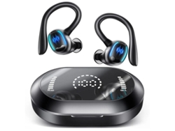 Auriculares Intra Sem Led Yizhood Tecido Bluetooth Azul