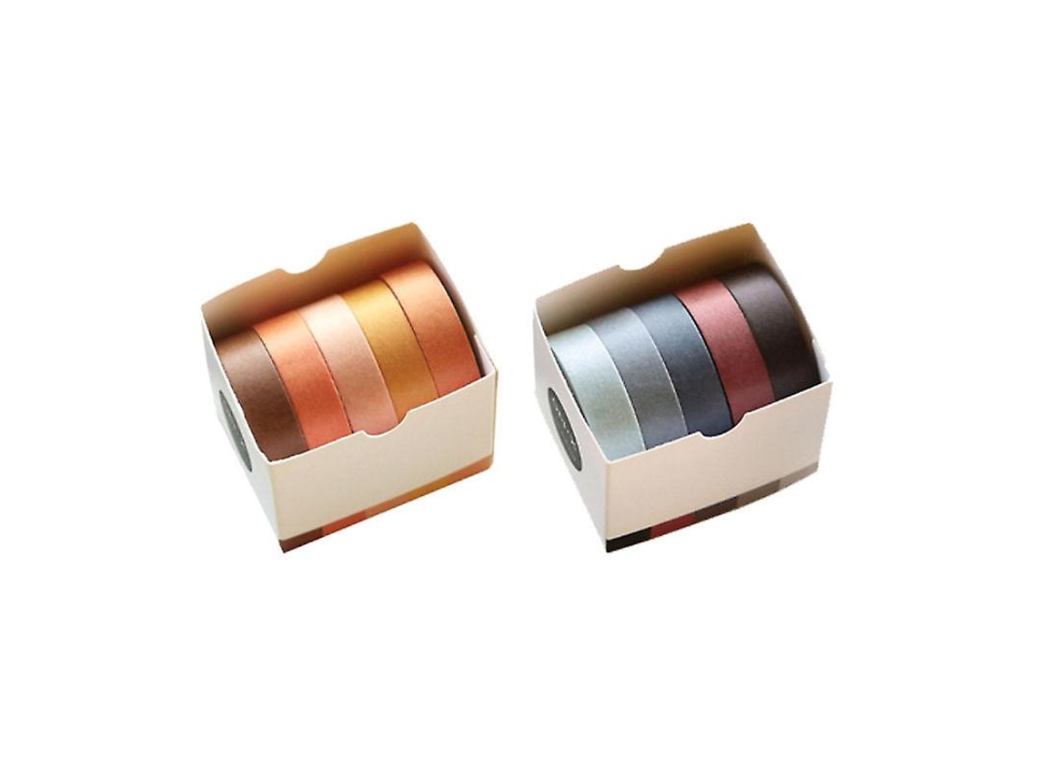 10 rollos de cinta de papel Washi creativa ALLINLESS
