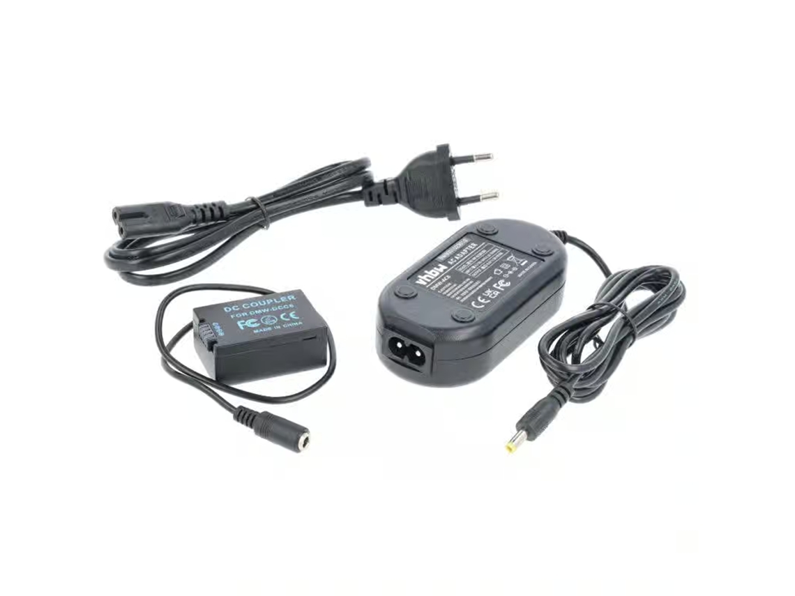 Fuente De Alimentación Sustituta Dmw-ac8eg / Dmw-ac8 Para Cámara Leica + Acoplador Panasonic - Vhbw 800102301