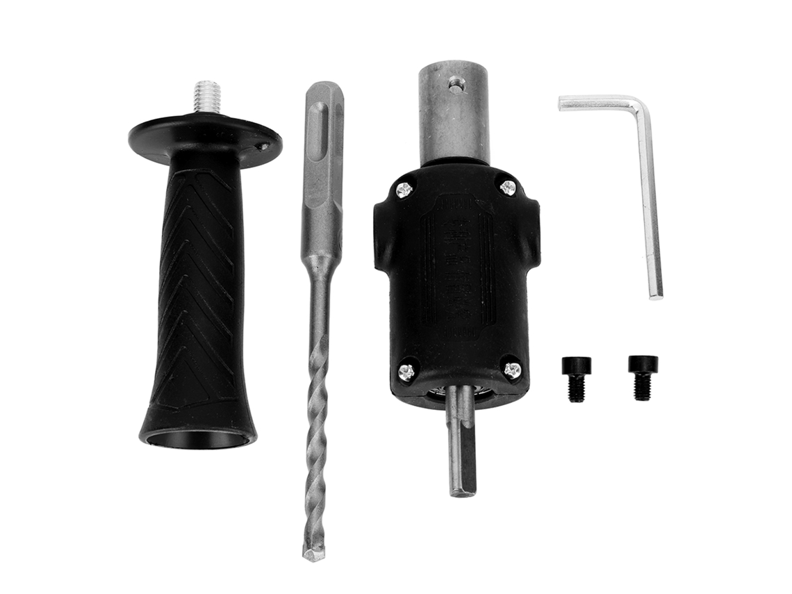 Cabezal De Conversión Para Taladro Percutor Eléctrico, Rotativo, Antiadherente, De Acero Inoxidable, Fácil Instalación.