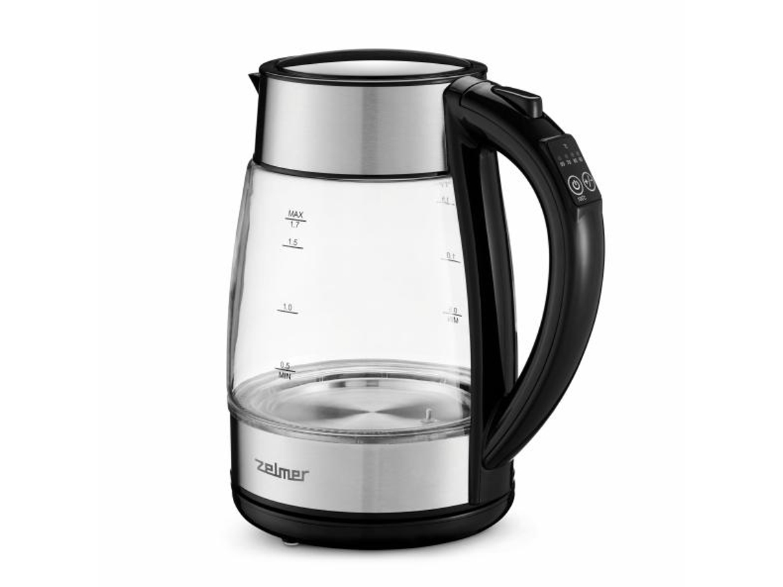 Zelmer Zck8026 Hervidor eléctrico 1,7 L 2200 W Transparente Negro