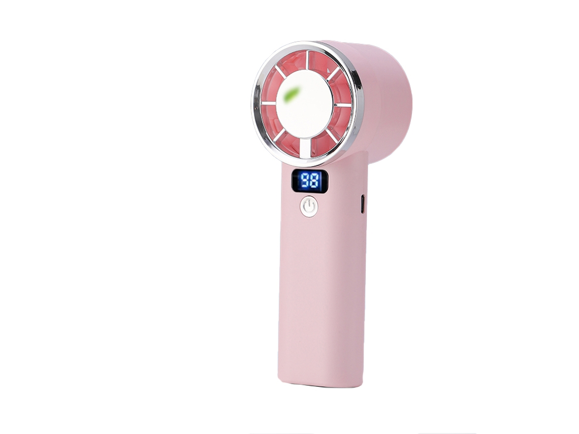 Ventilador portátil BRILVIBERA con batería de larga duración.