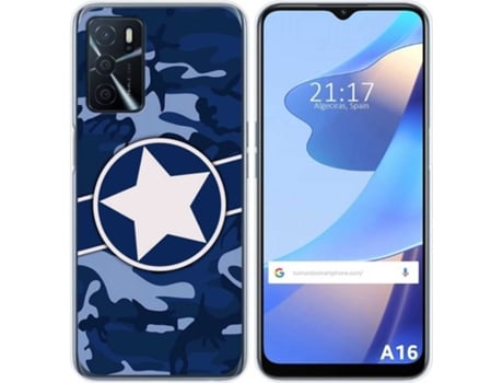 Carcasa Oppo A16 / A16s TUMUNDOSMARTPHONE Camuflaje 03