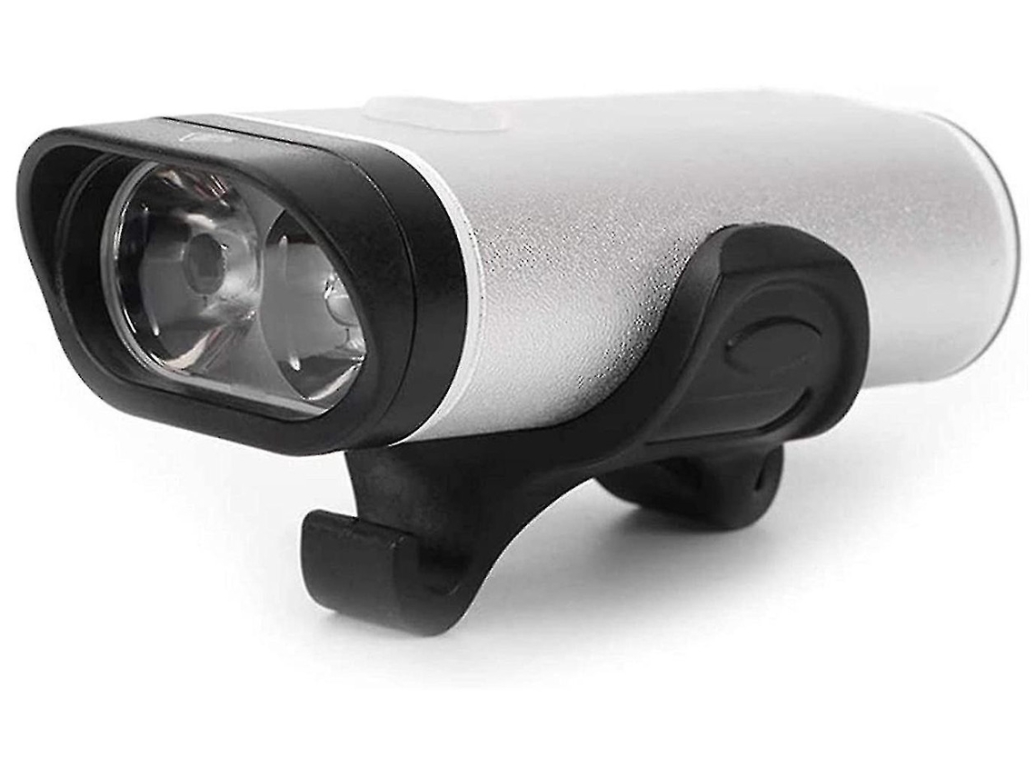 Juego de luces para bicicleta con 4 modos, recargables por USB, color blanco Yizhood