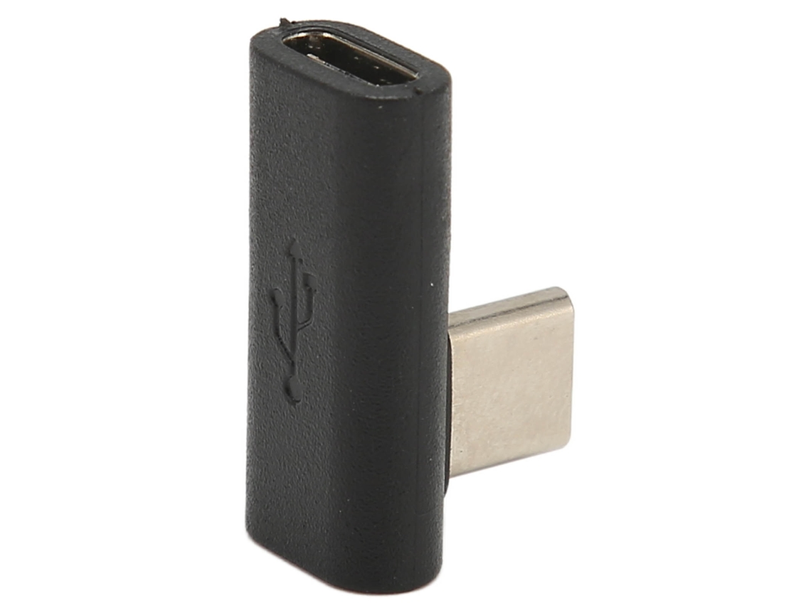 Adaptador Usb C Macho Para Fêmea Em Ângulo Reto 90 Graus Usb3.1 10gbps Carregamento Rápido Para Laptop Tablet