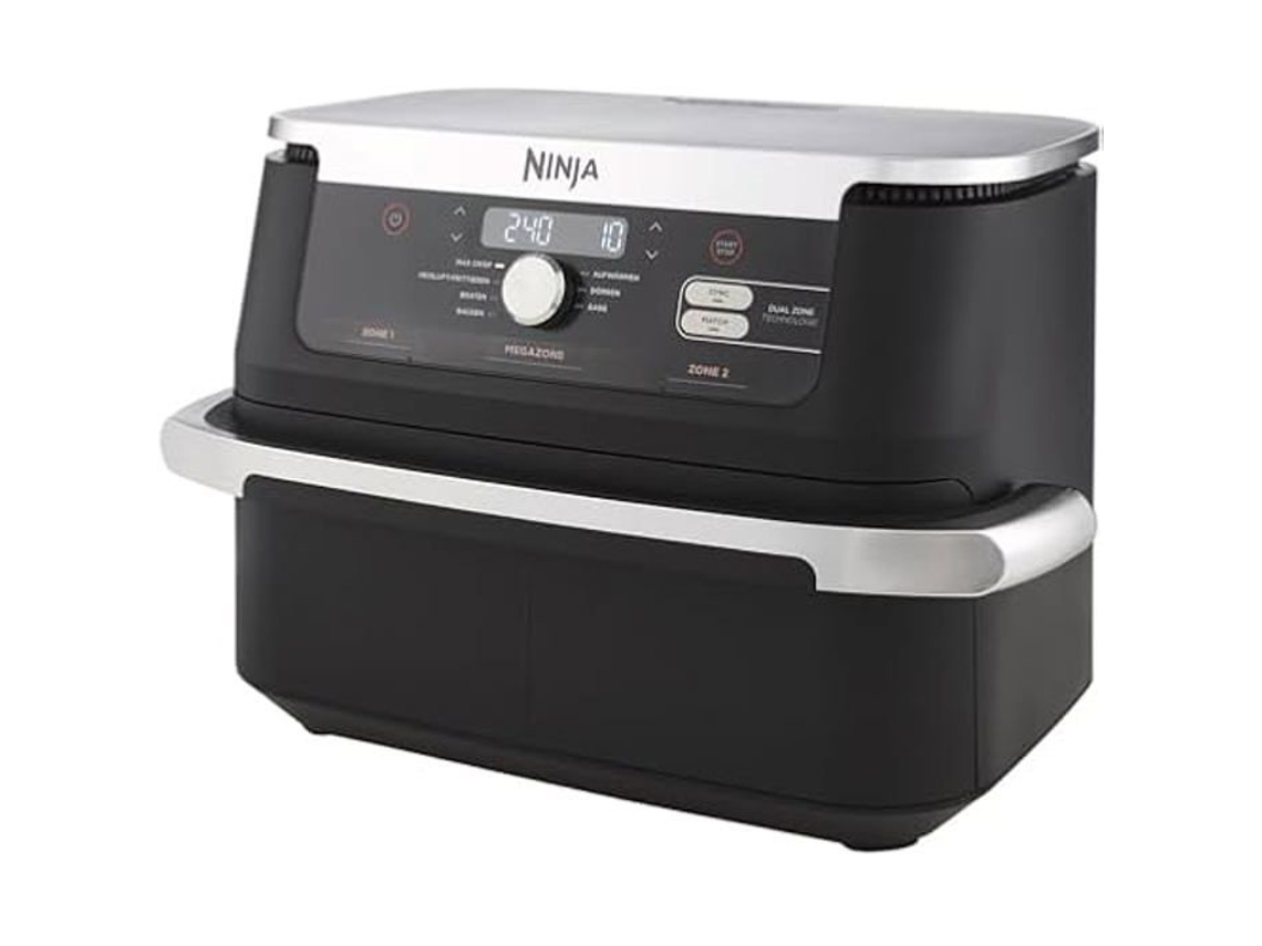 Freidora De Aire Caliente Ninja Af500de Doble 10,4 L Temperatura Variable Temporizador