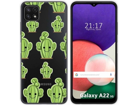 Carcasa Samsung Galaxy A22 5G TUMUNDOSMARTPHONE Cactus Multicolor