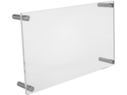 Soporte De Escritorio De Acrílico Transparente De 40x24 Cm Para Monitor De Computadora