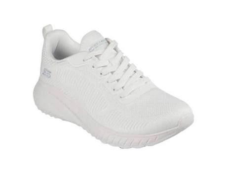 Zapatos SKECHERS Bobs Squad Chaos Face Off (41 - Blanco)