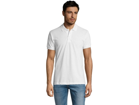 Polo de Hombre SOLS Prime Blanco (S)