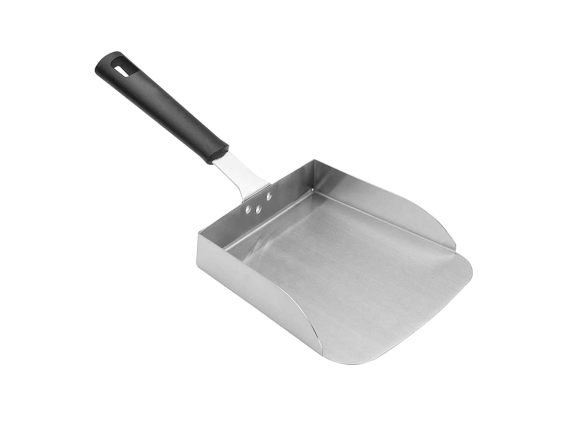 Cuchara Multiusos De Acero Inoxidable Plateado Para Alimentos, Pulida Con Esmero Y Económica.