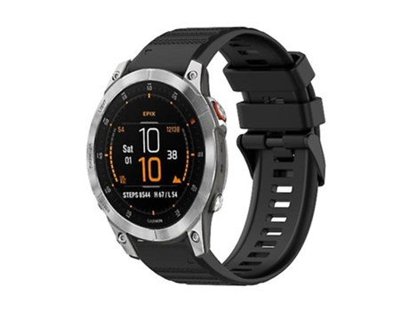 Correa Smartwatch Para Garmin Epix Gen 2 22Mm Negra VENISYMLIS