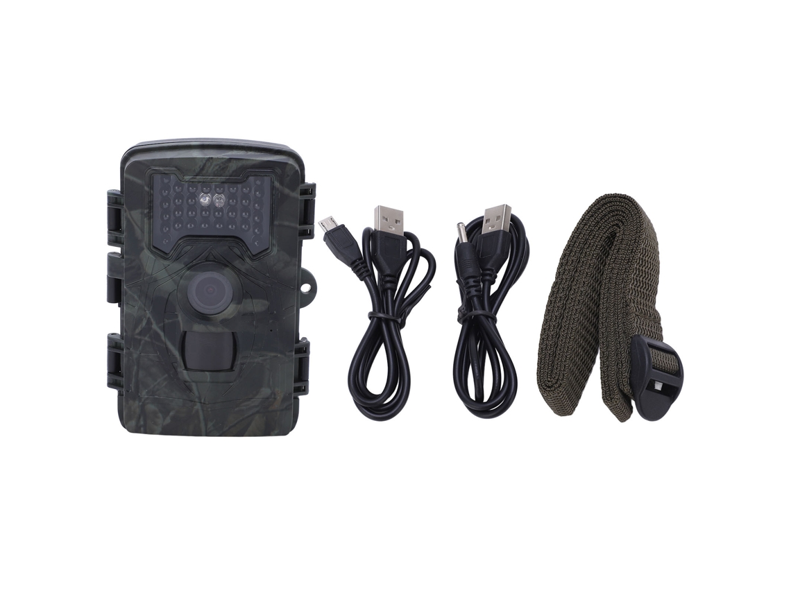 Cámara De Vigilancia Para Exteriores 1080p 36mp Con Visión Nocturna Ip66, Cámara De Caza Para Monitoreo Con Infrarrojos