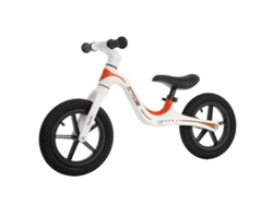 Bicicleta de Equilibrio BEUNIK para Niños (Edad Mínima: 2 Años - Blanco y Rojo)