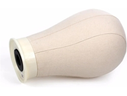 Cabeza De Entrenamiento De 21/22/23/24 Pulgadas, Soporte Para Pelucas Y Peluquería Con Cabeza (cabeza Blanca De 21 Pulgadas)