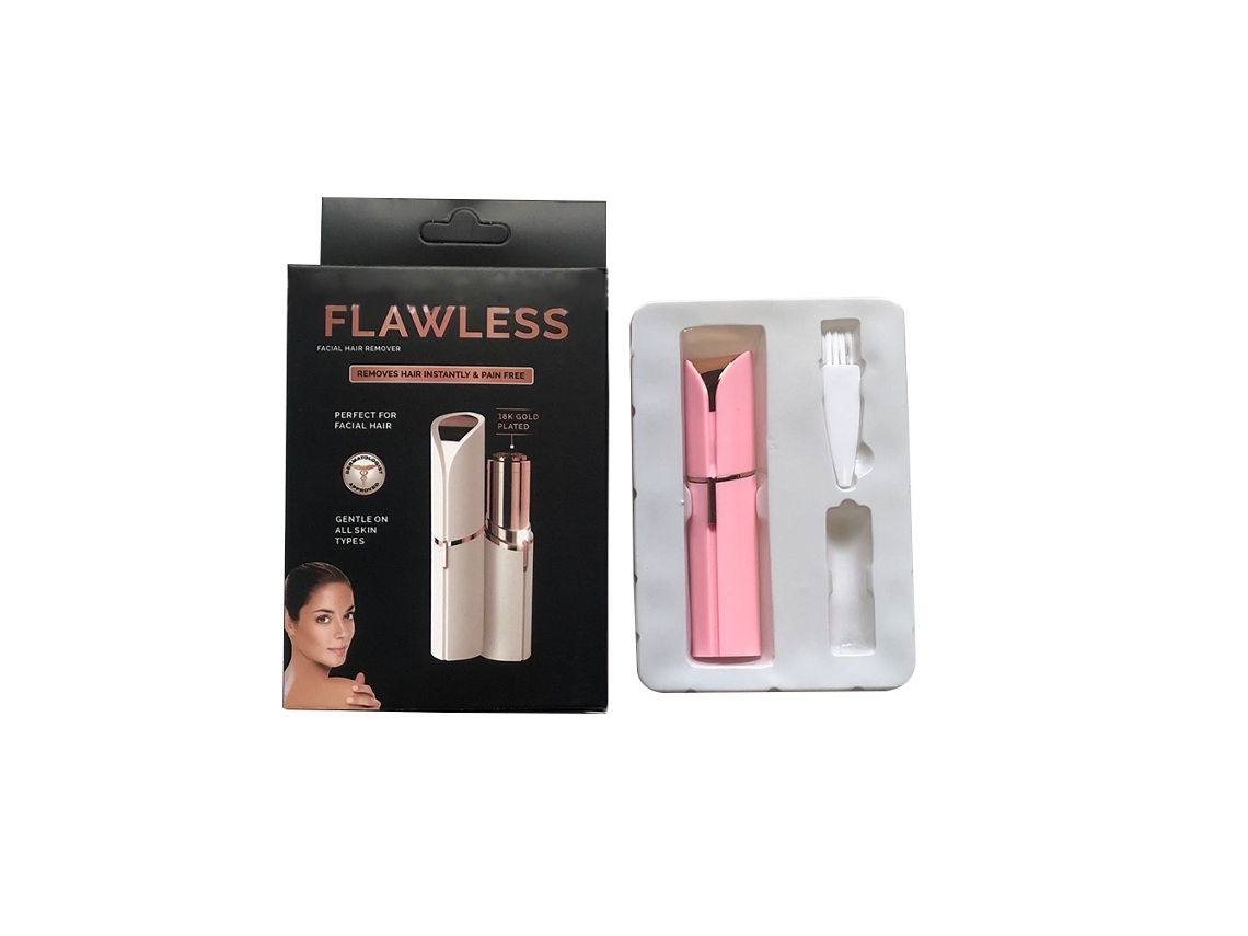 Depiladora Eléctrica Mini Mujer Forma De Lápiz Labial Depilador Cara Cuerpo Axilas 04