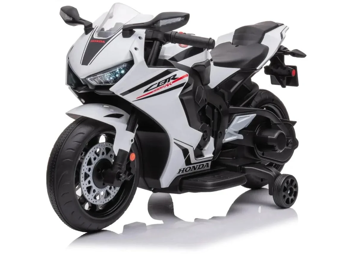 Vehículo Eléctrico Infantil - Honda Cbr1000 Rr 12v - Blanco