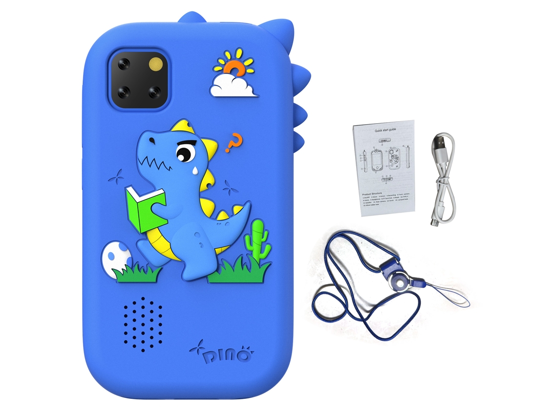 Teléfono Móvil Infantil Con Pantalla Táctil De 2,8 Pulgadas, Cámara, Juegos, Mp3/mp4 Y 32gb De Memoria