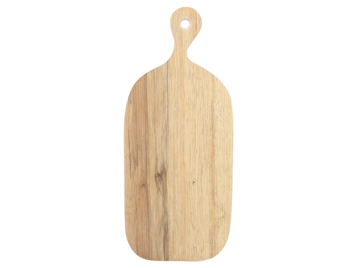 Tabla De Cortar De Madera De Cebra Con Mango Para Pan, Pizza, Preparación Y Exhibición.