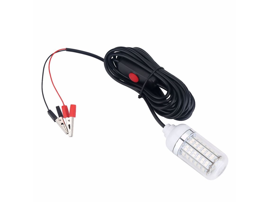Linterna Led Sumergible Azul De 12 V Para Pesca Nocturna - Accesorio De Pesca Con Iluminación De 360 Grados