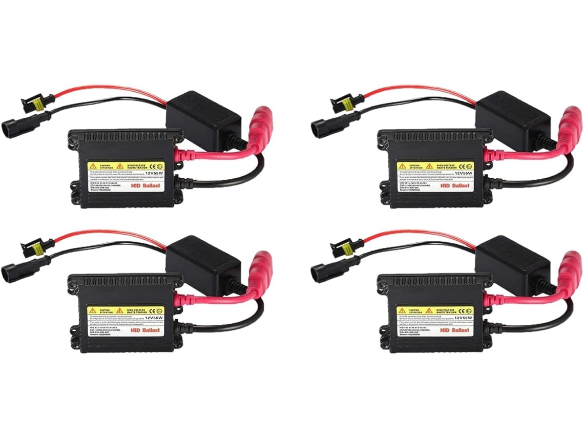 4 Balastos Hid Delgados De 35 W Para H1 H3 H4 H7 H10 H11 9004 9005 9006 9007 880 5202 Hb3 Hb4 Hb5