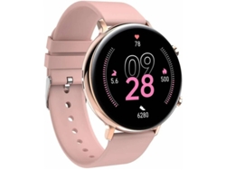Reloj inteligente con monitor de actividad física IP68 y pantalla táctil IPS, compatible con Android e iOS Yizhood (rosa)