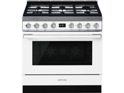 Cocina SMEG CPF9GPWH (115 L - Eléctrico y Gas Butano-Propano - Blanco)