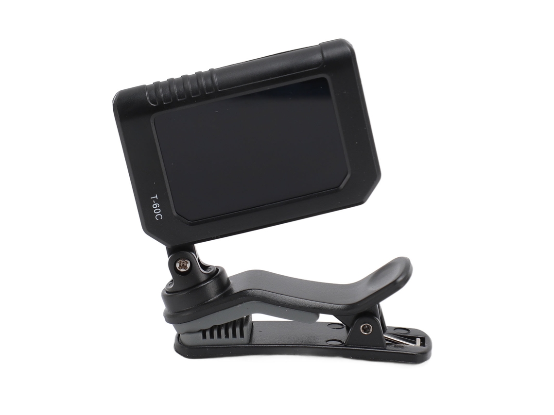 Afinador Clip On Para Guitarra Violin Bajo Ukulele Con Pantalla Lcd A0-c8 430-450hz Respuesta Rápida