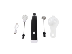 Batidora De Huevos Eléctrica Inalámbrica Con 3 Velocidades, Carga Usb, Acero Inoxidable Y Separador De Huevos.