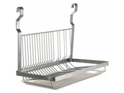 Escurreplatos plegable de pared de acero inoxidable Jortmrd