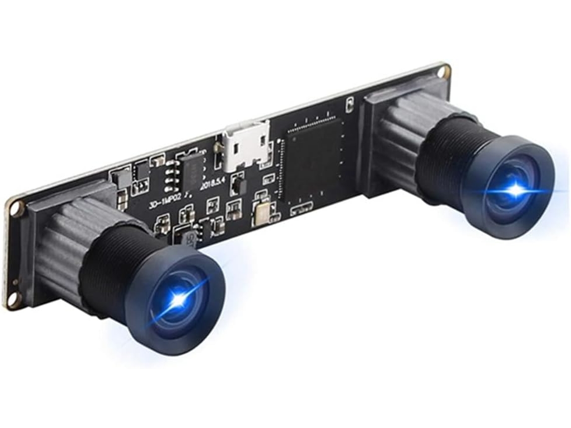 Cámara Usb De Doble Lente Con Sensor Cmos Ov9750 Sincronizado, Cámara Web De 1,3 Mp Y Módulo De Realidad Virtual 3d.