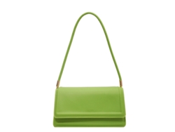 Bolso De Hombro Retro De Pu Para Mujer En Un Solo Color Para Compras, Reuniones, Moda, Bolso De Hombro
