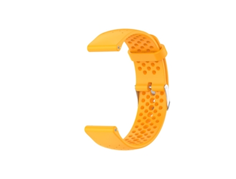 Correa de Silicona respirable para Garmin Forerunner 158/55 - amarillo