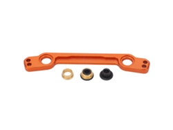 Placa De Montaje De Dirección Metálica Para Coche Rc Zd Racing 1/7 07 Ex 07 En Color Naranja Con Bloque Fijo.
