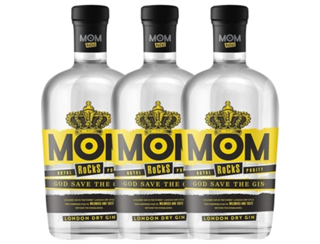 Gin MOM ROCKS GIN Mom Rocks Gin (0.7 L - 3 unidades)