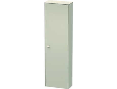 Gabinete alto DURAVIT Brioso 177,0x52,0x24,0 cm 1 puerta bisagra derecha 1 estante de madera 3 estantes de vidrio