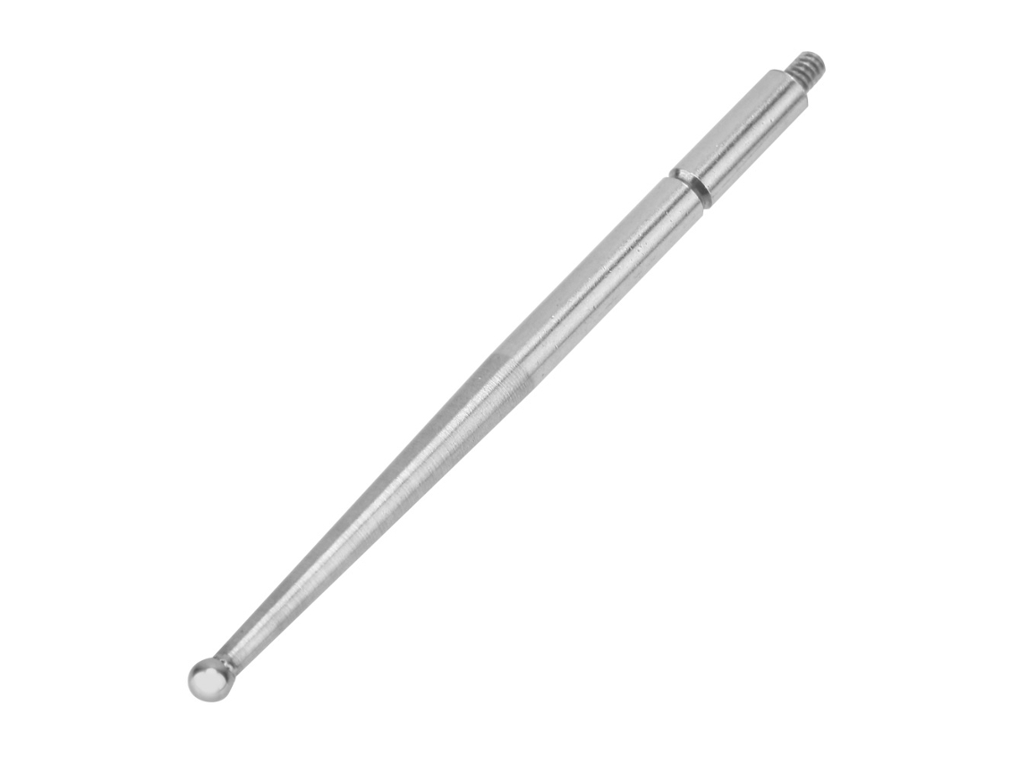 Aguja De Indicador De Esfera De Acero De Tungsteno Con Cabeza De Rubí Para Rieles, Sonda De Cola De Milano, 1,6 Mm