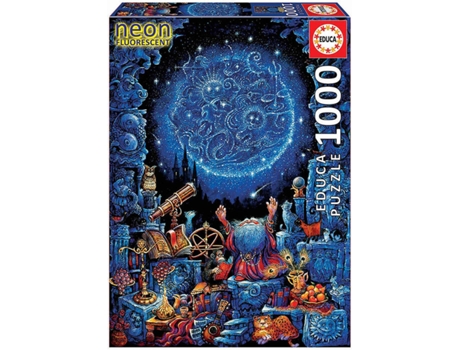 Puzzle EDUCA 1000 Neon el Astrólogo (Edad Mínima: 12 Años - 1000 Piezas)