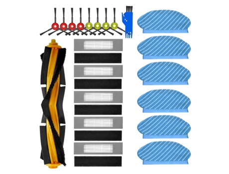 Accesorios de repuesto, cepillo giratorio, filtro, paño de mopa para Robot aspirador Ecovacs Deebot Ozmo 920 950 T5