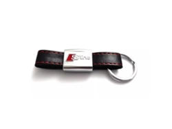 Llavero Unisex En Cuero Rojo (x 2 Cm), Resistente, Multifunción, Viaje, Hogar, Camping