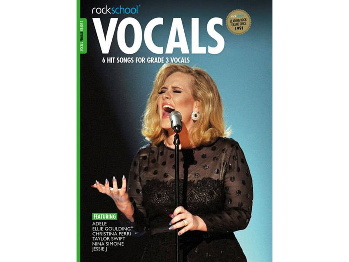 Libro ROCKSCHOOL Vocals Female - Grade 3 (Para Canto - Idioma: Inglés)